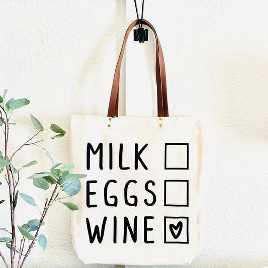 Milk, Eggs - Tote Bag